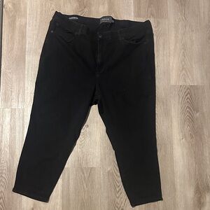 Sky High Skinny crop Torrid Premium Black Jeans